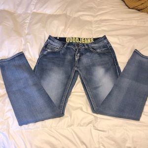 GOGO jeans light wash skinny size 7
